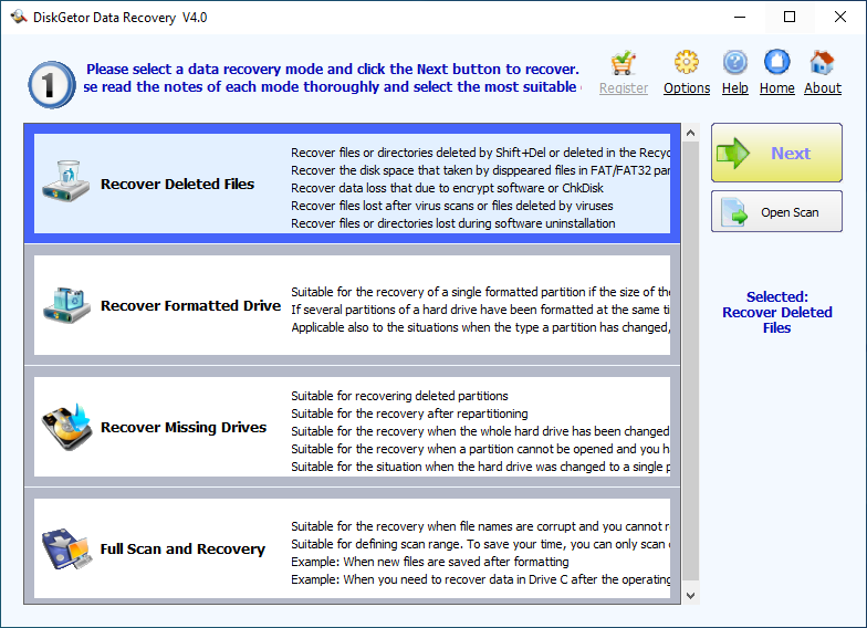 DiskGetor Data Recovery