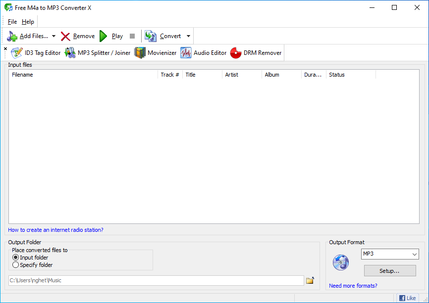 Free M4a to MP3 Converter