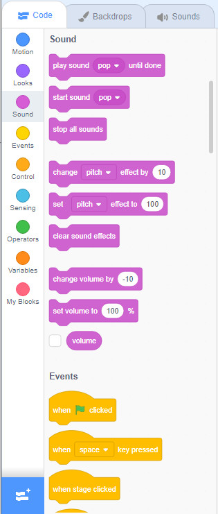 Khối lệnh Scratch